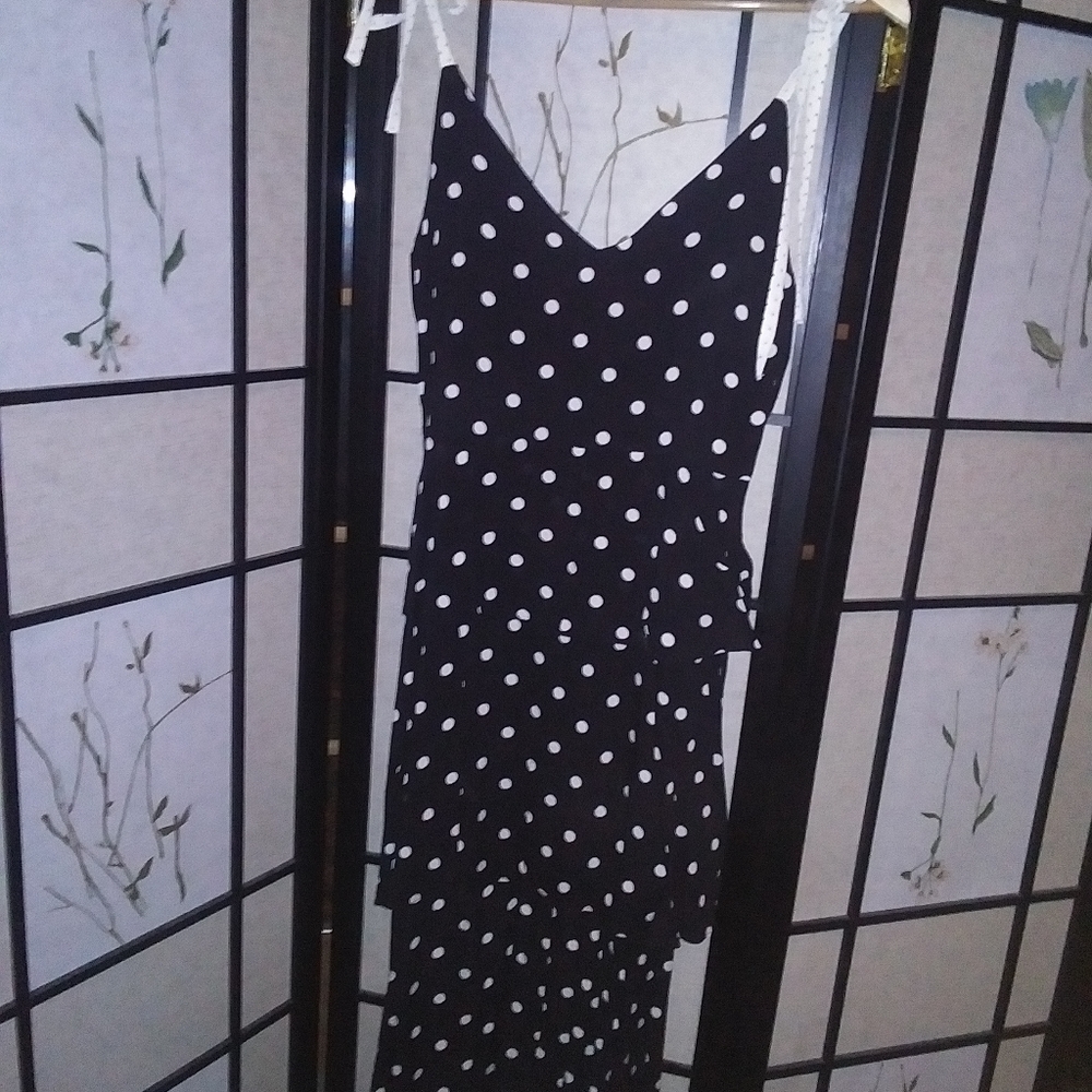Spaghetti strap midi dress by Francesca's collection